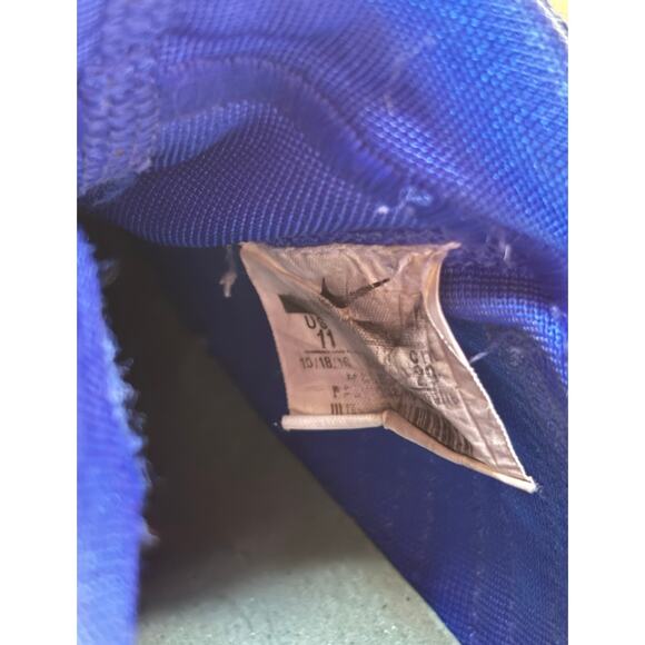 Nike‎ Vapor Untouchable Pro Football Cleats Orange Blue Snake 880407-408 Size 11 - Picture 15 of 16